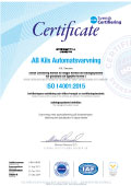Certifikat miljö